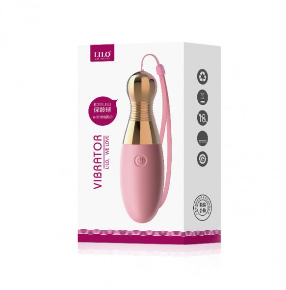 LILO - Bowling Ball Vibrating Egg (Chargeable - Roland Red) LILO - Bowling Ball Vibrating Egg (Chargeable - Roland Red)